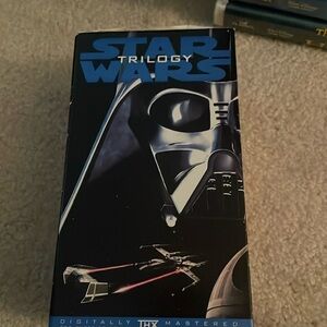 Star Wars vhs tapes